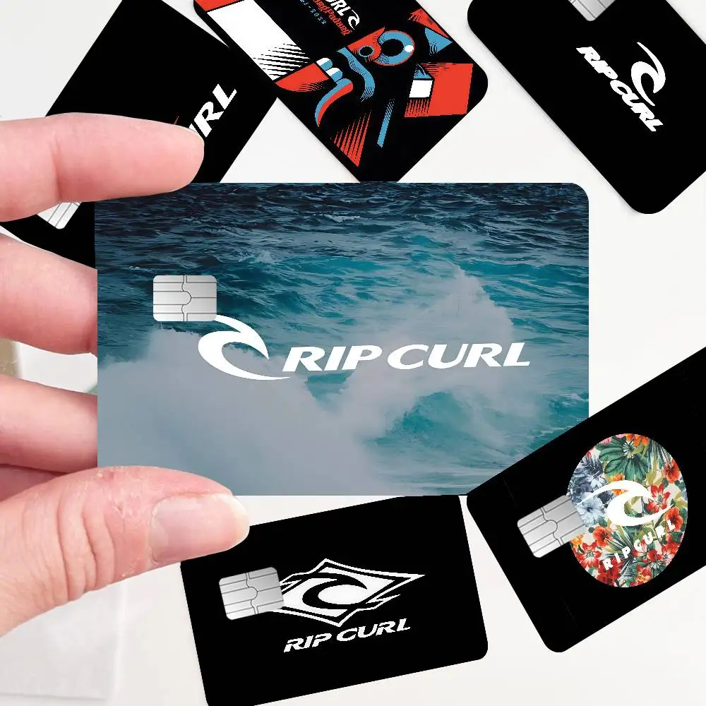 R-Rip C-Curl Logo Anime Young Película Adhesiva para Tarjetas de Crédito y Débito, Cinta Frontal para Tarjetas con Chip Pequeño, Grande o Sin Chip