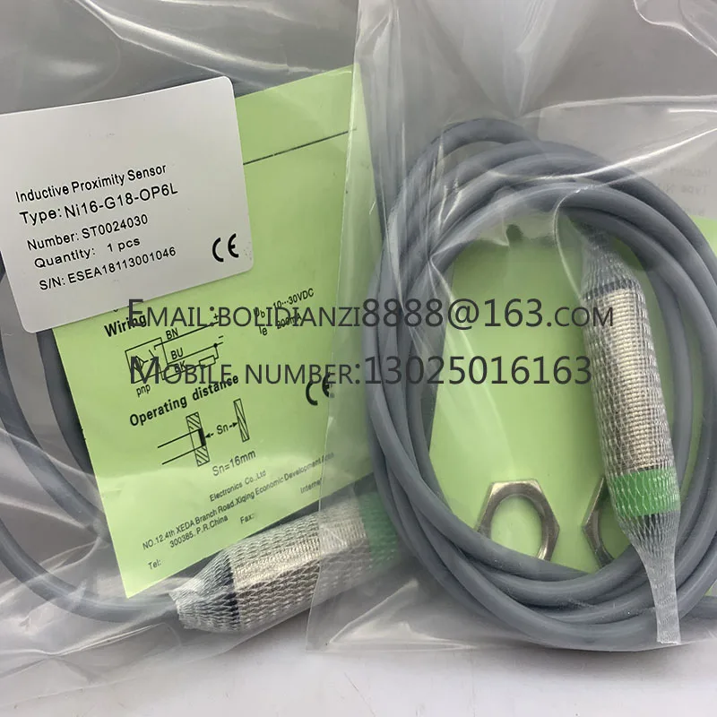 Novo Sensor Interruptor De Proximidade, NI16-G18-ON6L NI16-G18-G18-CN6L