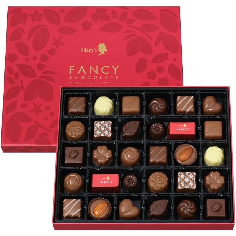 メリー・チョコレート、絶品チョコレート、1パック30個入り、バレンタインデー、挨拶、贈り物に最適です。 送料無料。