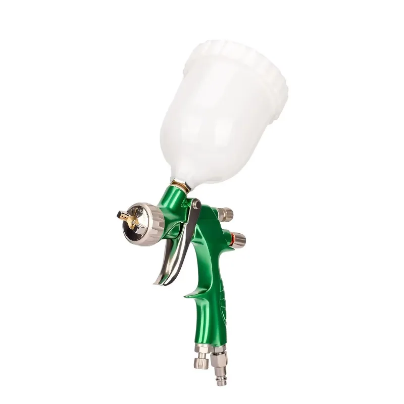 

New Professional LVLP Mini 1.3/1.8 mm Car Pneumatic air Gravity Feed Paint Sprayer Airbrush Spray Gun Green