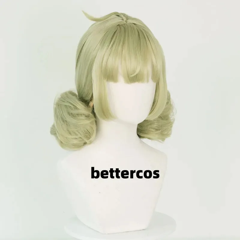 أراغا كيوي شعر مستعار قصير للنساء شعر أنيمي تأثيري مقاومة للحرارة بيروكات صناعية CV؛ 6D؛ H.9H؛'