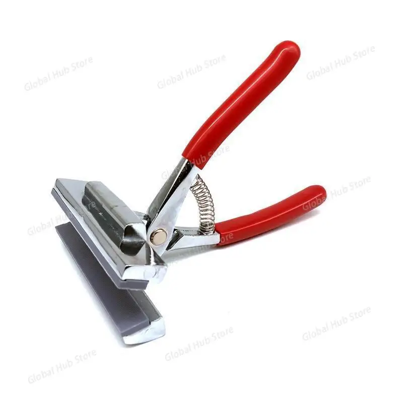 Alloy Canvas Stretching Pliers Spring Handle for Stretcher Bars Artist Framing Tool 12CM Width Red Shank Oil Painting Tool