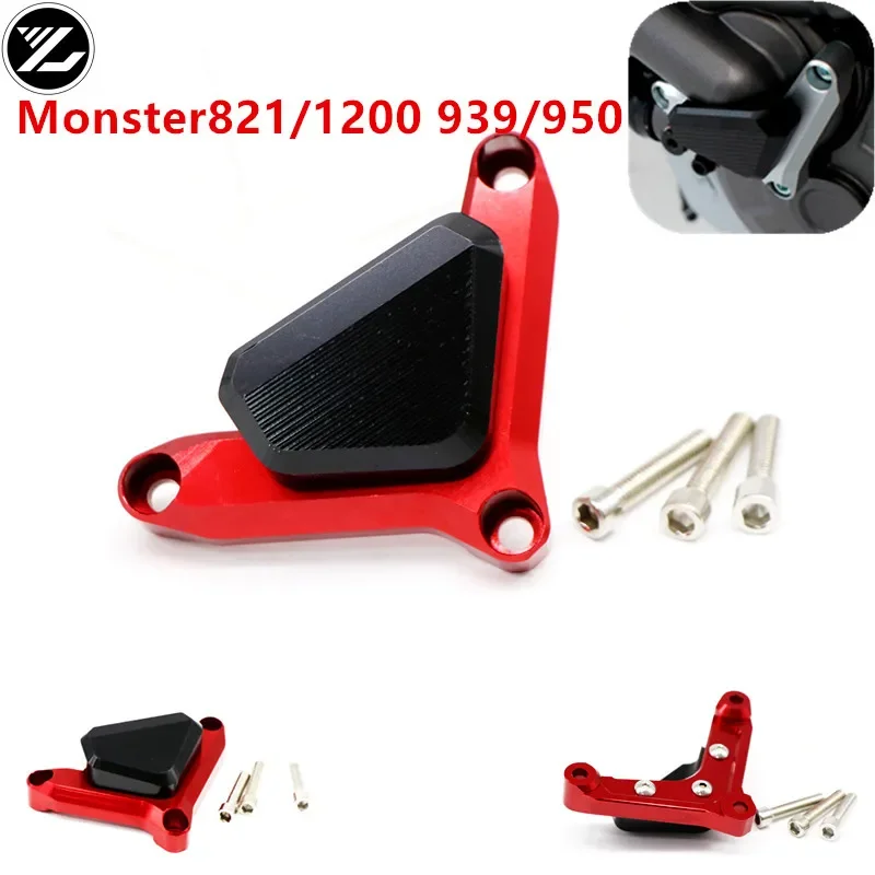 Motorcycle Water Pump Protective Slider Guard Cover For Ducati Monster 821 Monster 1200 S Multistrada 950/1200/1260