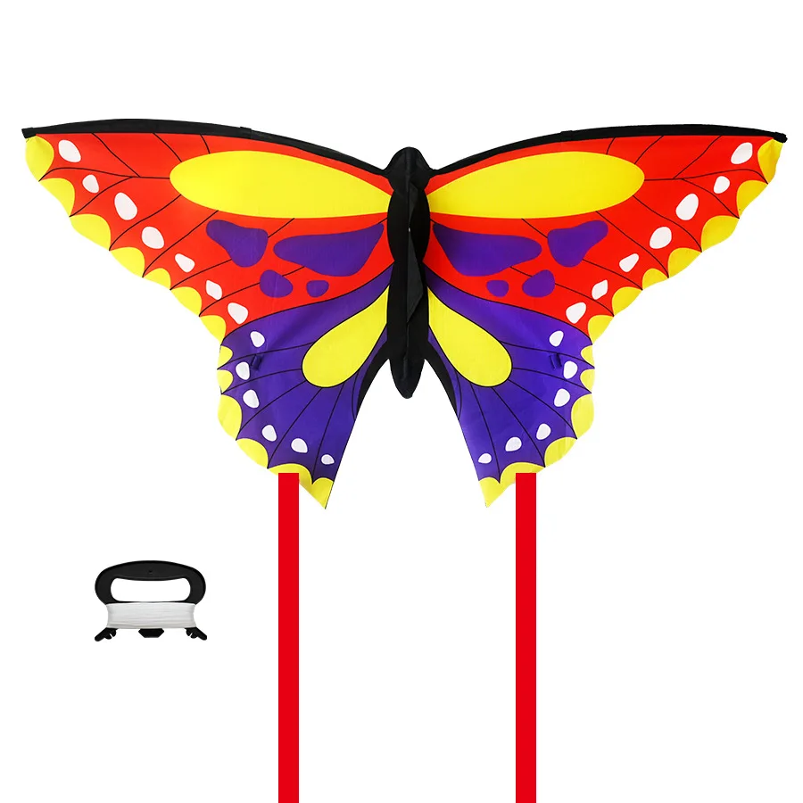 Planador pipa pastagem pipa brisa para voar crianças adulto grande cor cauda longa pipas gingham diversão ao ar livre brinquedos esportivos 1.4m