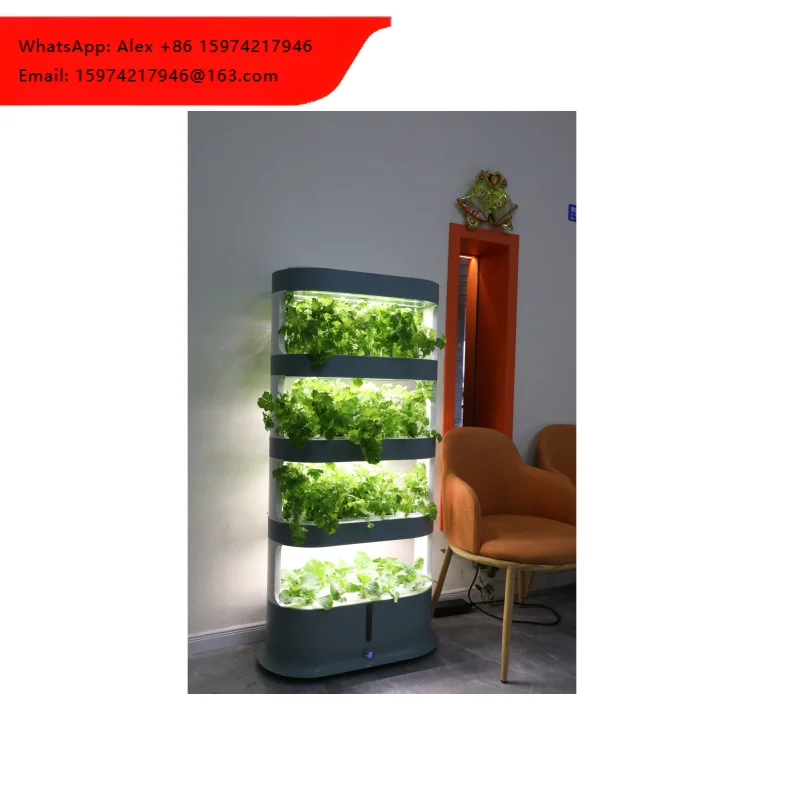 Automatic Home Garden Hydroponic Farming Supplies Complete Vertical Hydroponic System For Grow Vegetables