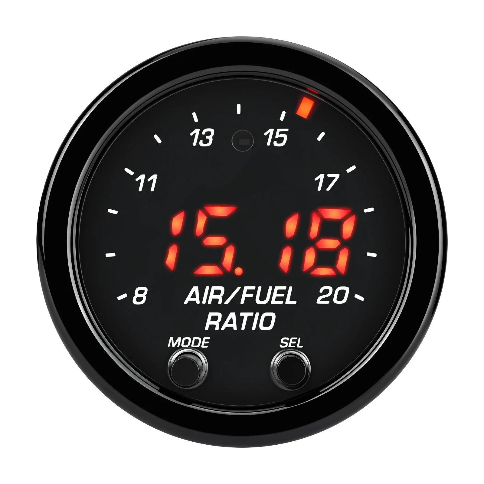 AFR Air Fuel Ratio Meter Gauge Wide-band Gauge Kit With O2 Oxygen Sensor For 30-0300 X-Series AFR Instrument Oxygen Sensor