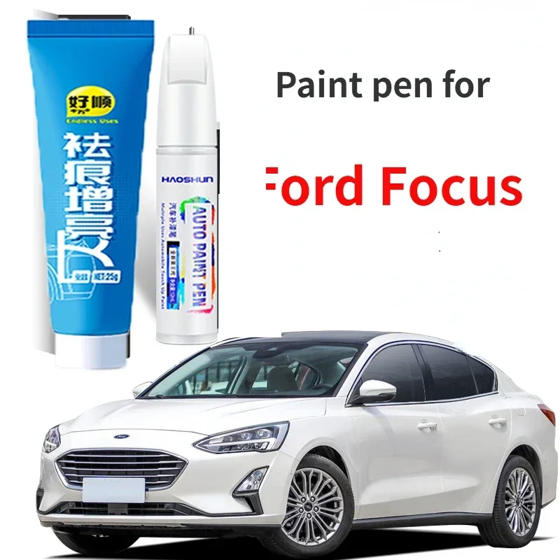 Paint Pen Suitable for Ford New Focus Touchup Pen Pearl White 2012 Classic Fox Retrofit Accessories Original Paint Repair Focus