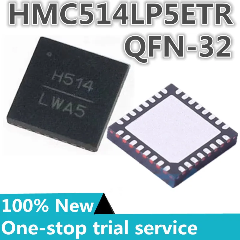 %New HMC514LP5ETR screen printing H514 QFN-32 5.7975GHz, 11.595GHz center frequency 2 V ~ 13 V VCO -7± 3,8 ± 3,7.5 ±2.5 dBm 17