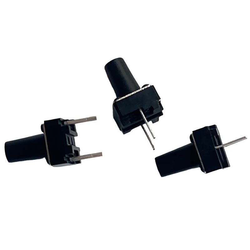 5PCS 6x6 (Mid 2-Pin) Tact Momentary Small Switch 6*6 Handle Height 4.3mm Pin Length 3.5mm Self-Reset 50mA DC12V Micro Switch