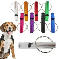 Dog Whistle Training Anti Bark Dogs Training Flute Dog Whistle To Stop Barking With Keychain Outdoor Siren Pets Supplies