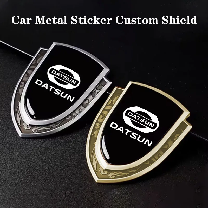 

Car Metal Side Fender Sticker for Nissan datsun cross z pickup 1200 12oy 204z 620 280z GO I GO+ Mi-DO on-DO Redi-GO Accessories