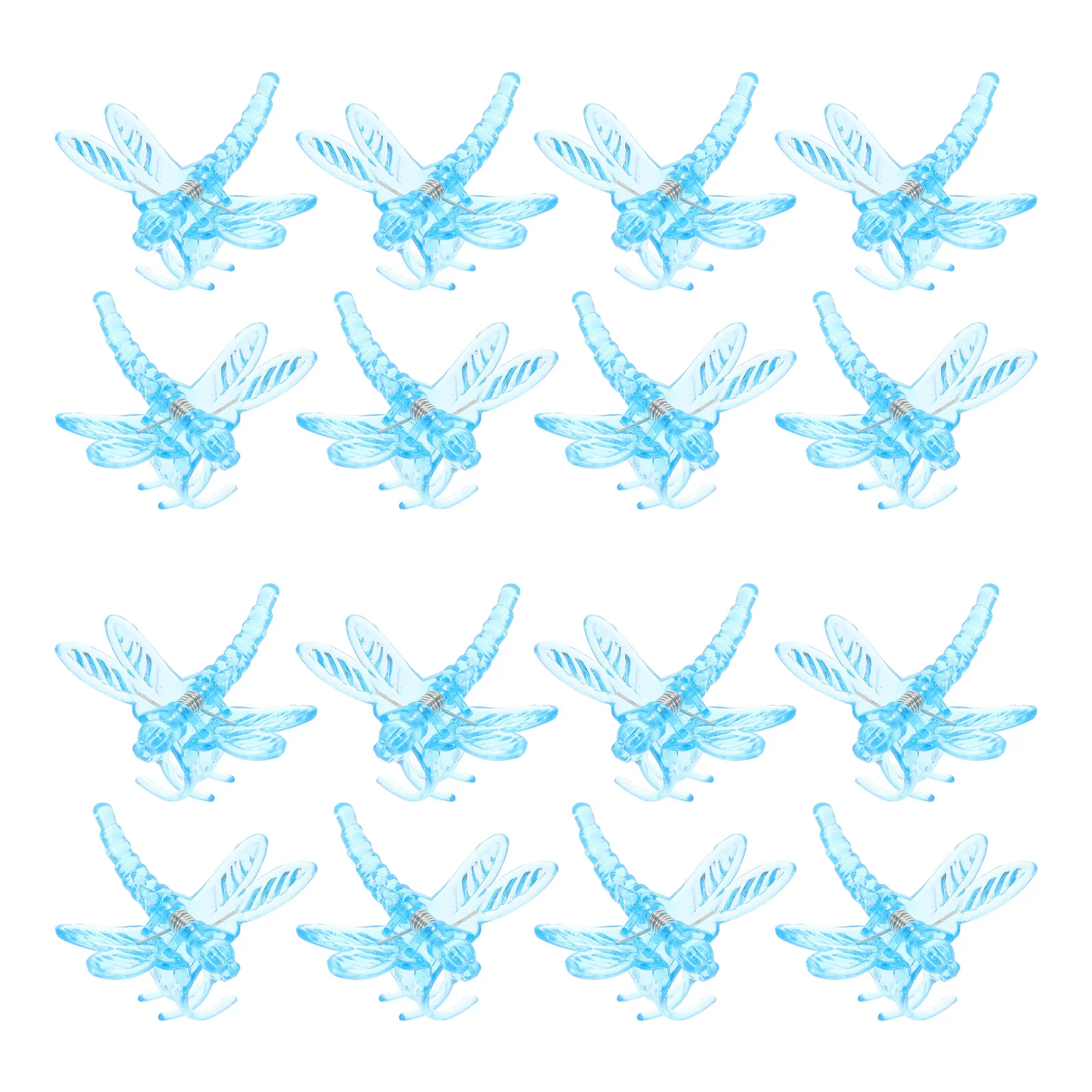 

50Pcs Dragonfly Plant Clips Versatile Plastic Support for Climbing Vines Tomato Orchids Decorative Garden Bonsai Clips