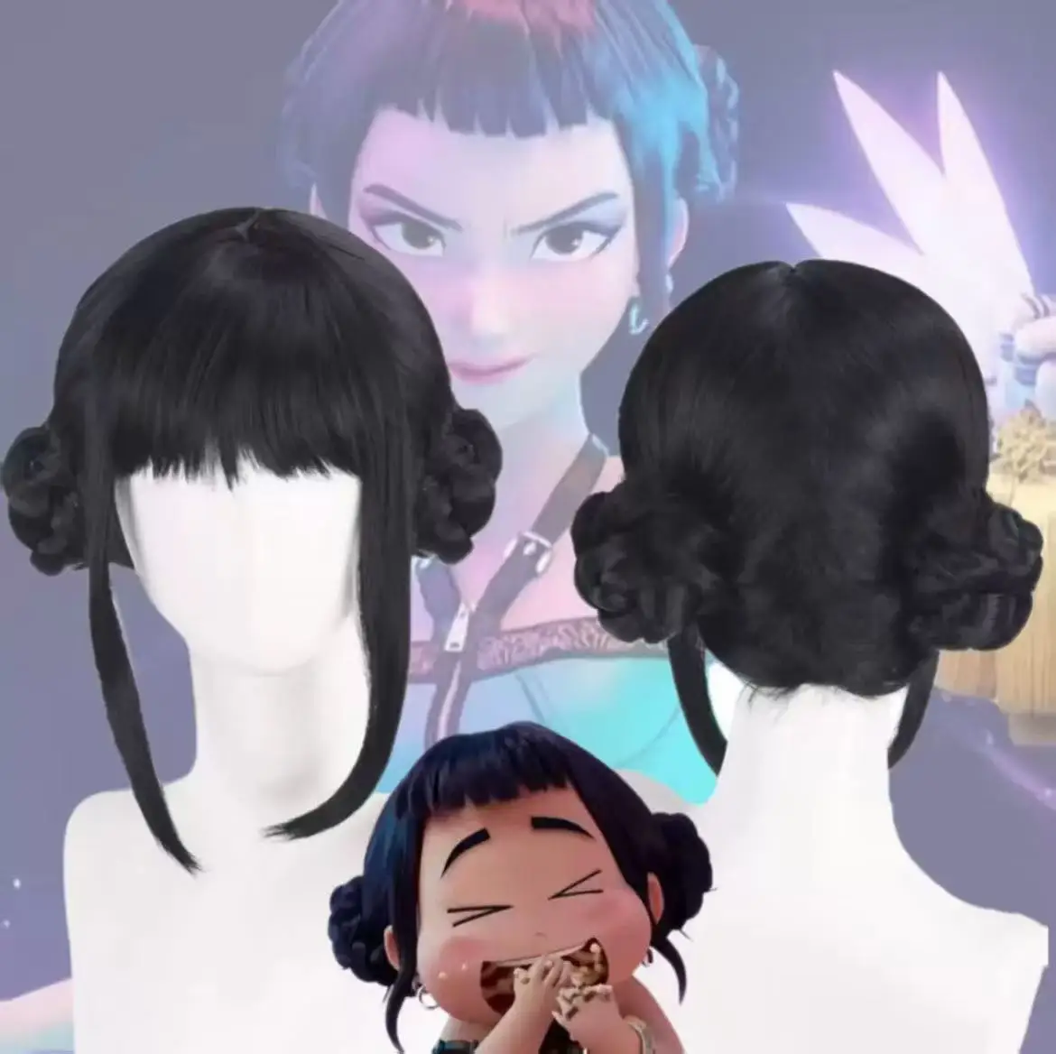 KPop Dämonenjäger Cosplay Rumi Zoey Mira Kostüm Mädchen Halloween Karneval Party Outfits Fantasia Kleidung Jacke Anzüge Perücke