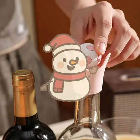 ·Silicone Soccer Wine Bottle Stopper Dust-Proof Flexible Wine Freshness-preserving Stopper Durable Leak-Proof Wine Dust Plug Ba