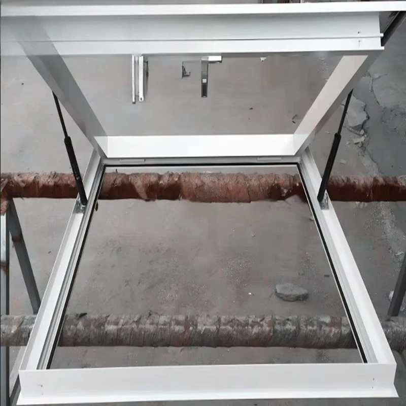 Aihan Aluminum Folding Sliding Skylight Awning Glass Roof Window