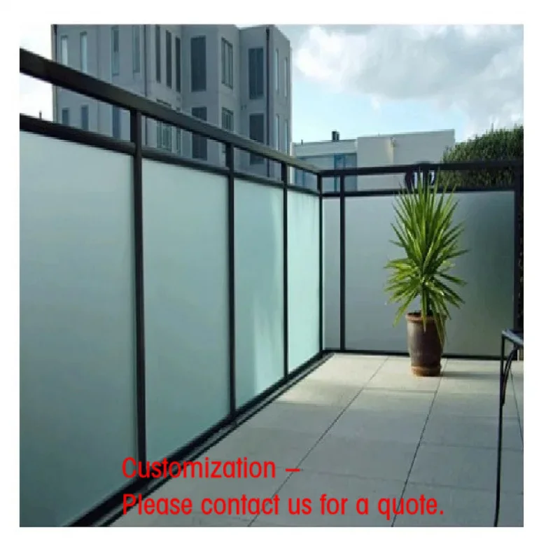 custom.TAKA Customized  Foshan Factory Metal Garden Fence Glass Balcony Railing Aluminum/stainless Steel Glass Railing System