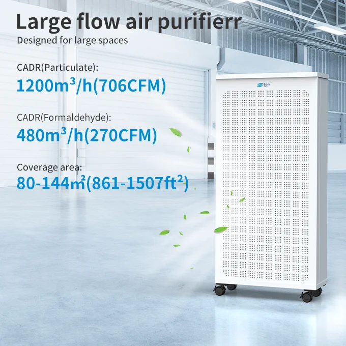High Efficiency HEPA Air Purifier Home Office Large Room