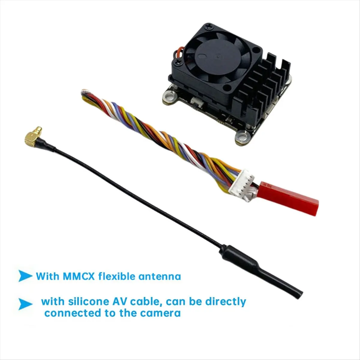 5.8G 2W VTX 2000mW FPV Video Transmitter Module Parameters Adjustable for FPV Long Range RC Drone-A57M view 4