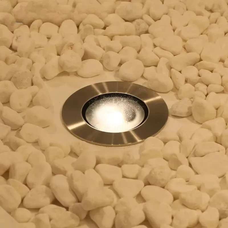 ALPHALUCE 5W Tiltable IP65 Adjustable Beam Direction LED Inground Light for Wall Washing and Uplighting