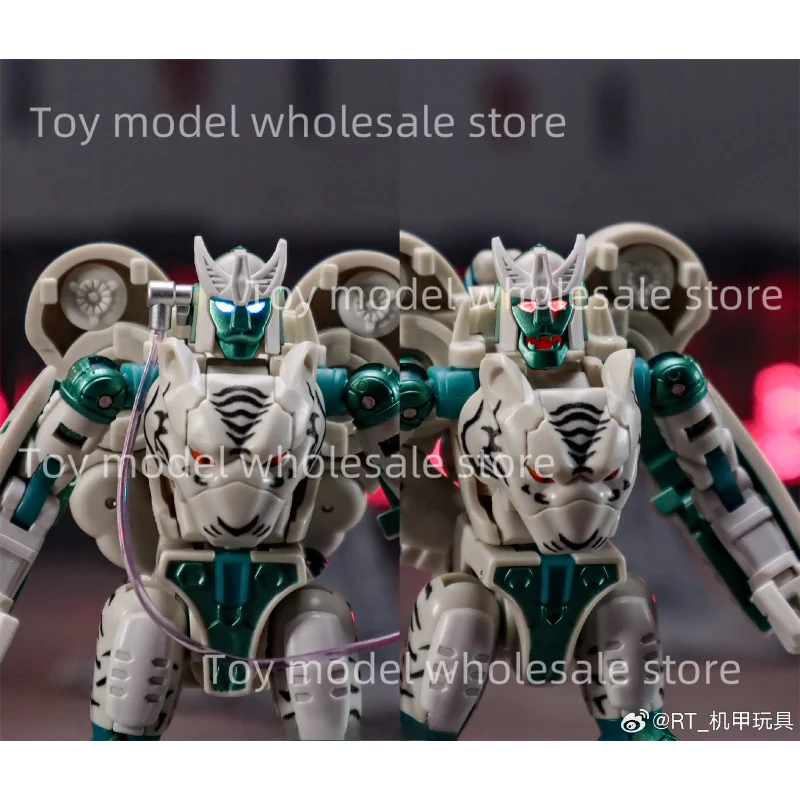 [متوفر الآن مع مكافأة] شخصية روبوت التحول T0YS BW RT-04 RT04 Tigatron ZHOU HU Beast Wars