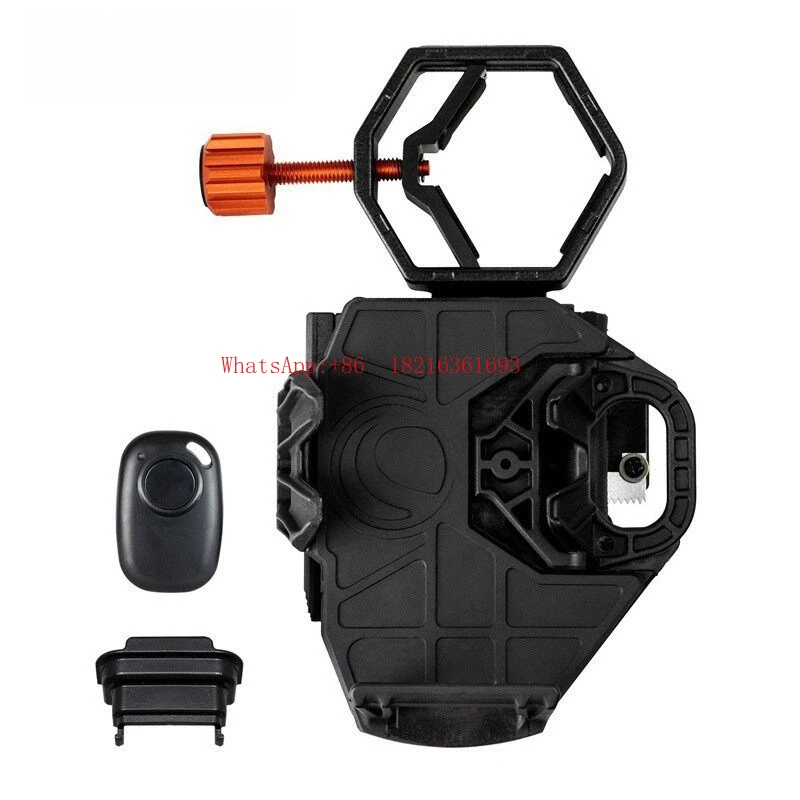 YZ Three-axis Telescope Mobile Phone Camera Holder, Eyepiece Camera Clip, Microscope Universal Accessories