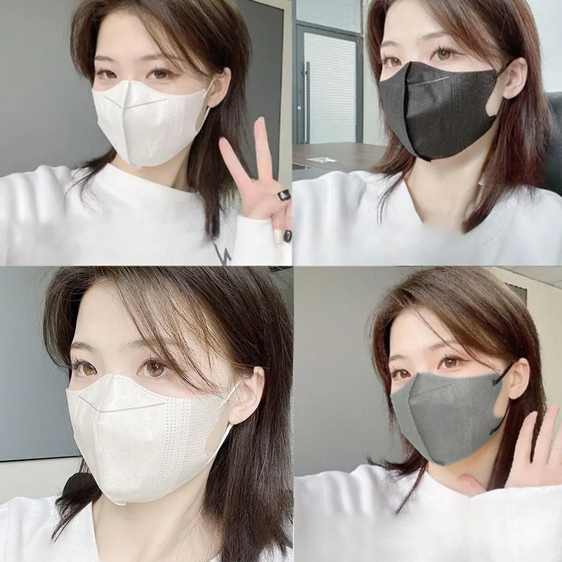 50/100PCS 3D Protective Masks Efficient Protection Breathable Fashion Protective Masks Fashionable Face Masks Disposable Masks