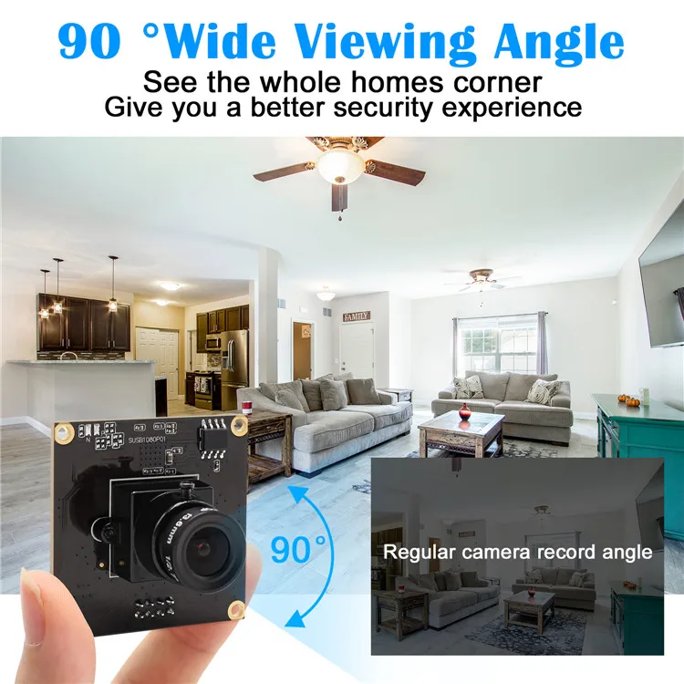 2MP CMOS IMX291 Sensor UVC Free Driver Plug & Play Low Illumination High Speed 1080P USB 30 Camera 50fps