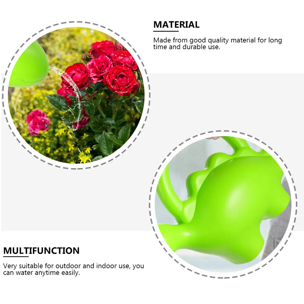 

2 Pcs Animal Shape Watering Kettle Novelty Can Cute Bottle Indoor Plastic Small Baby