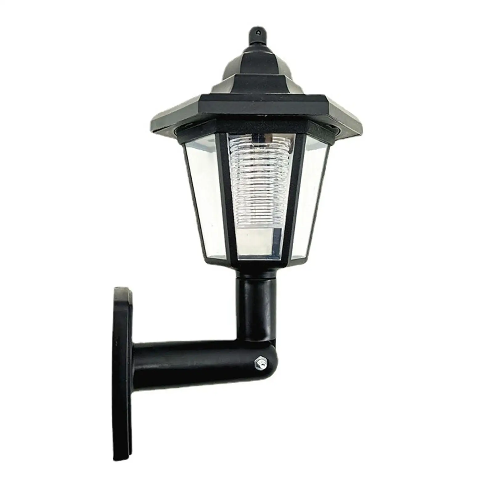 

2Pcs Solar Wall Lights Ornaments IP65 Waterproof Wall Mount Lamp Solar Wall Sconce for Patio Deck Garden Fence Front Door