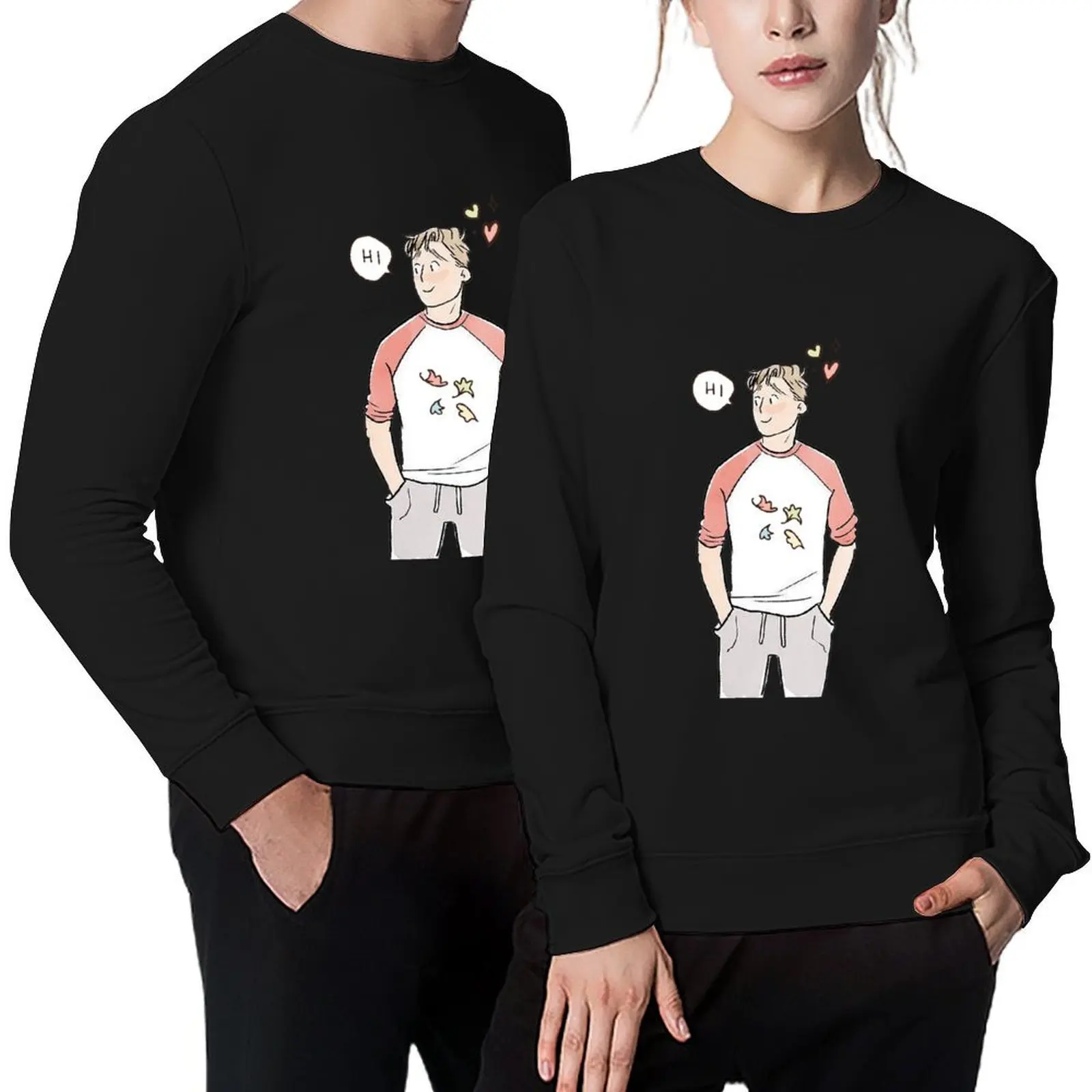 

Nick Nelson - Heartstopper Pullover men's sweat-shirt set fashion men aesthetic clothing autumn winter man sweatshirt