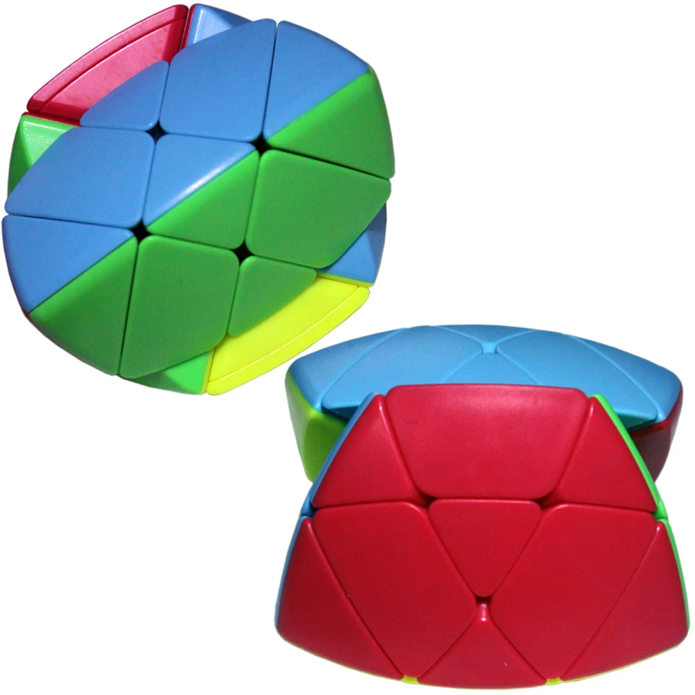 Colored QiYi 333 Mastermorphix QuiYi Special Hungarian Magic Cubes 3x3 1-person Patience Game Children Toy for 10year Olds QYtoy