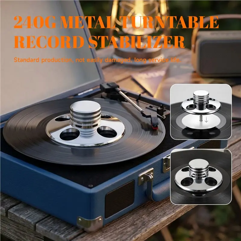 【HOT A69Z!】For Dampens Unwanted Resonance Vinyl Record Weight LP Disc Stabilizer Turntable Clamp Reduce Resonance For Damping Pl