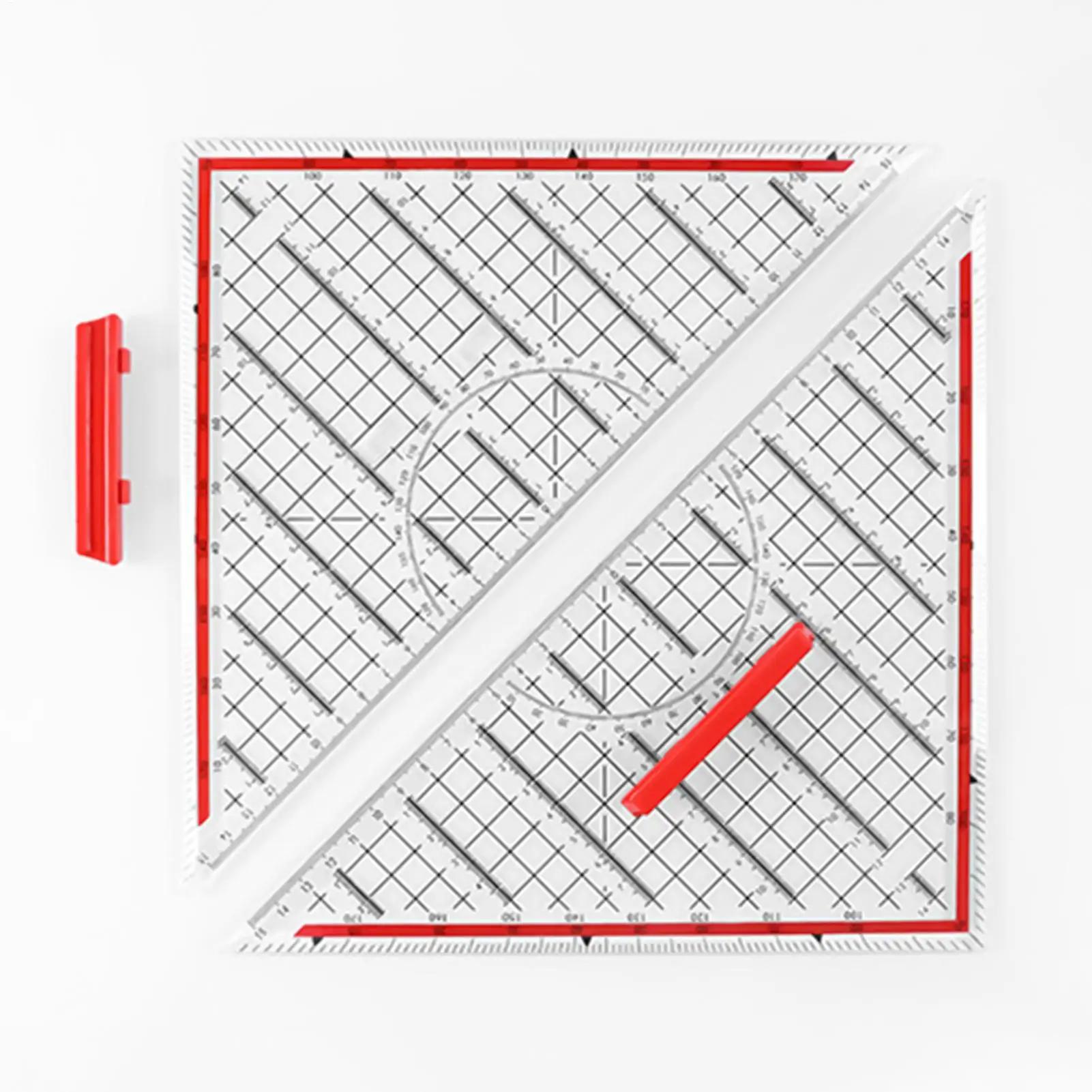 

Прозрачный чертежный треугольник, канцелярские принадлежности, инструменты для математики и геометрии, треугольная линейка, транспортир для архитекторов, дизайнеров, инженеров