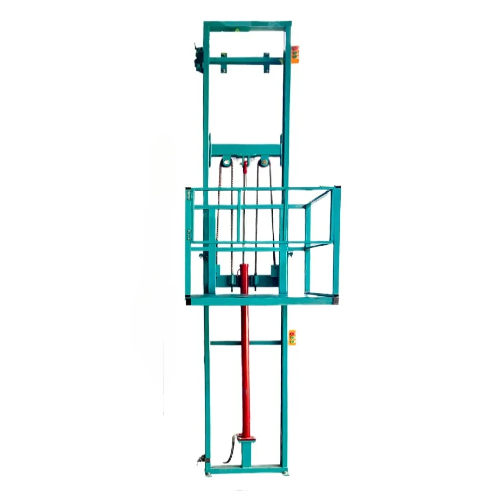 

Electric cargo elevator hydraulic household hoist