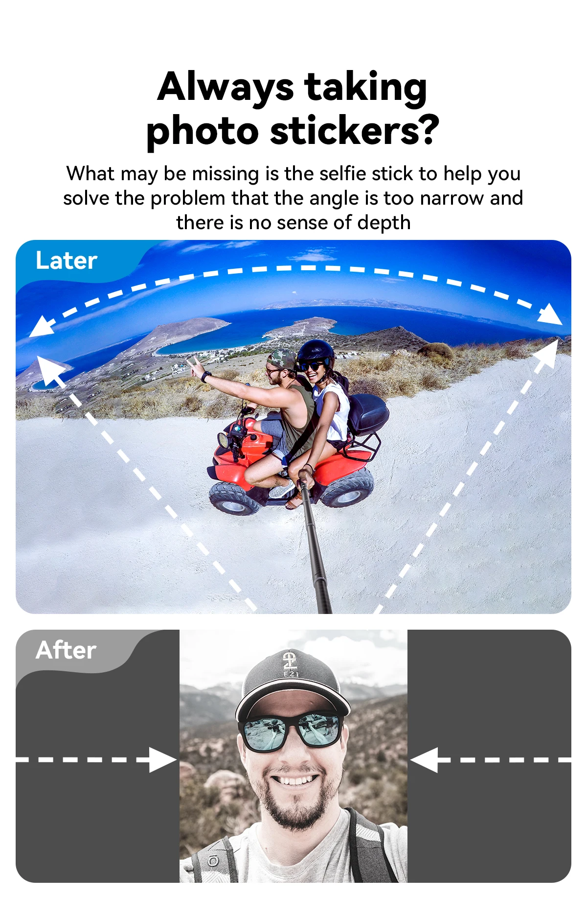 Telesin 3M 1,2M Unsichtbarer Carbonfaser-Selfie-Stick für Hero 13 12 11 10 9 DJI Action5 4 3 Insta360 X5 X4 Motorrad-Zubehör – Detail 21