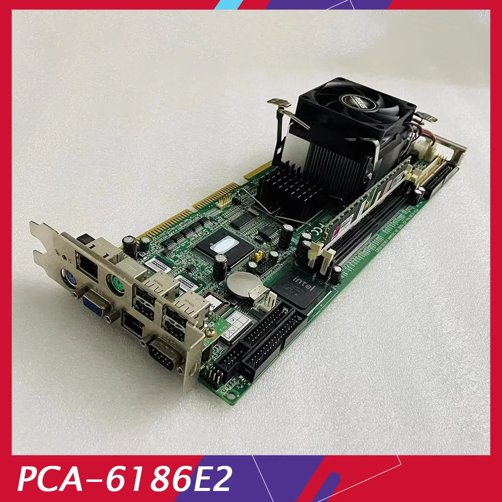 PCA-6186 REV B2 PCA-6186E2 Industrial motherboard For Advantech Dual Network Port with CPU Memory