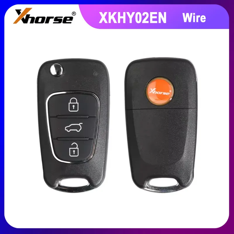 

1pcs Xhorse XK Series XKHY02EN Universal Wire Remote VVDI Car Key for VVDI2 / VVDI Mini / Key Tool Max for Hyundai Style