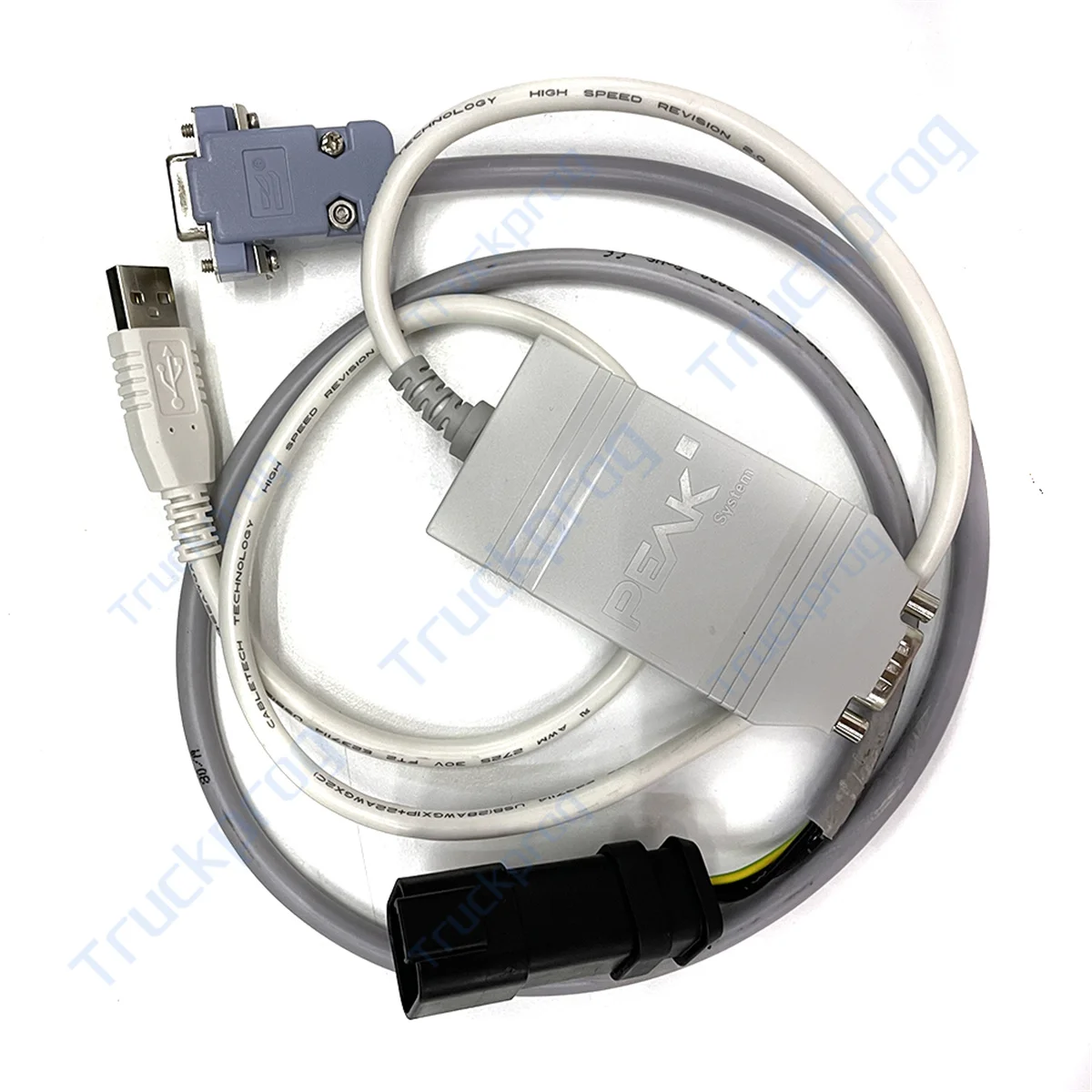 C2 Laptop For Crown RCAN PCAN USB CAN Diagnostic Cable for Toyota Crown PEAK Forklift Coach Lift-truck Truck Diagnostic Tool