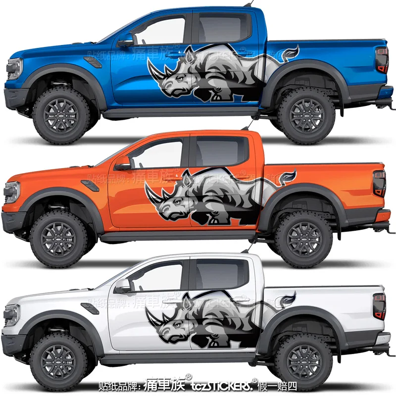 Car sticker for Ford Raptor F150 Ranger Bronco body exterior decoration customized off-road decal film