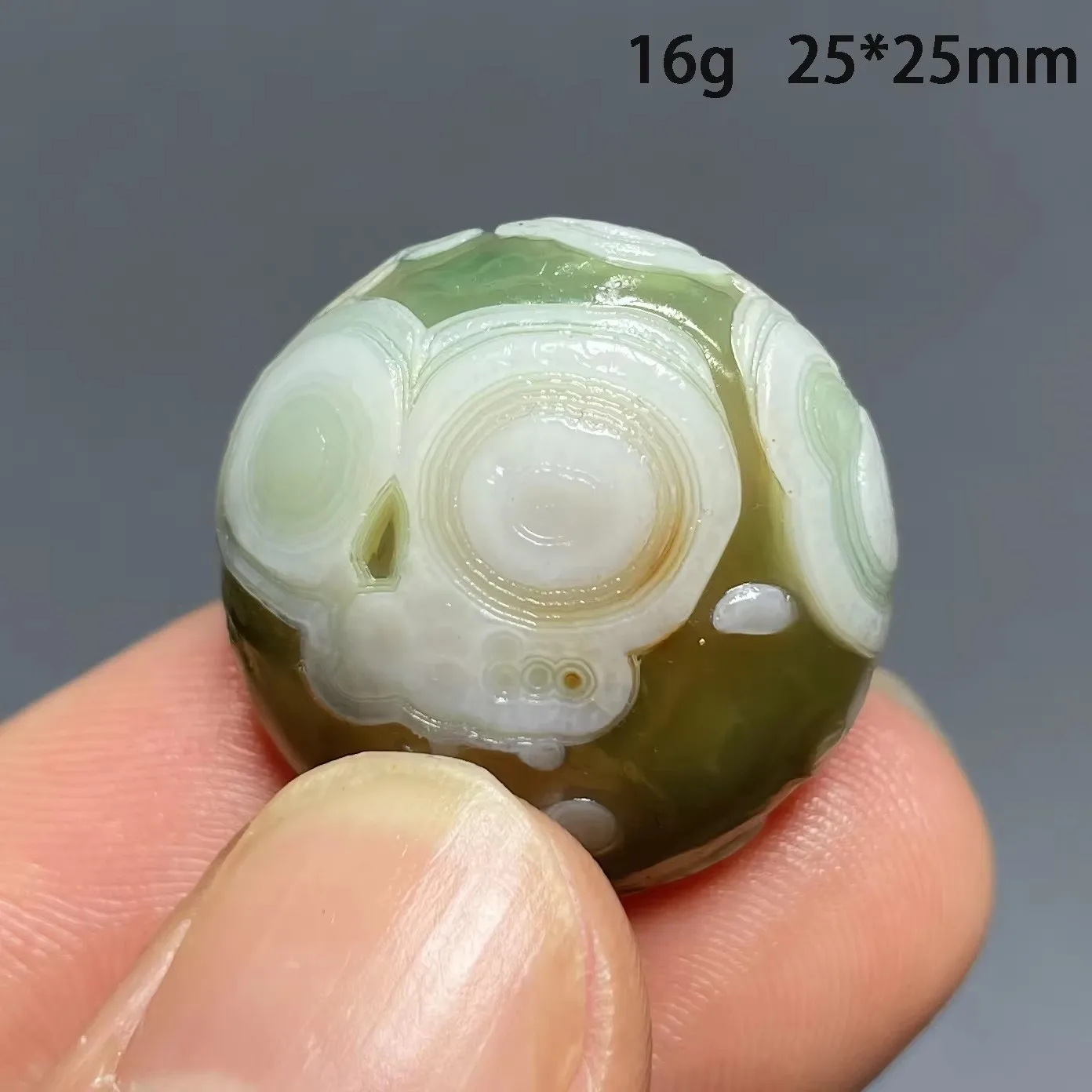 Natural Sardonyx Gobi Agate Alxa Eye Rock Crystal Energy Chakra Reiki Healing Stone for Garden Decor - view 3