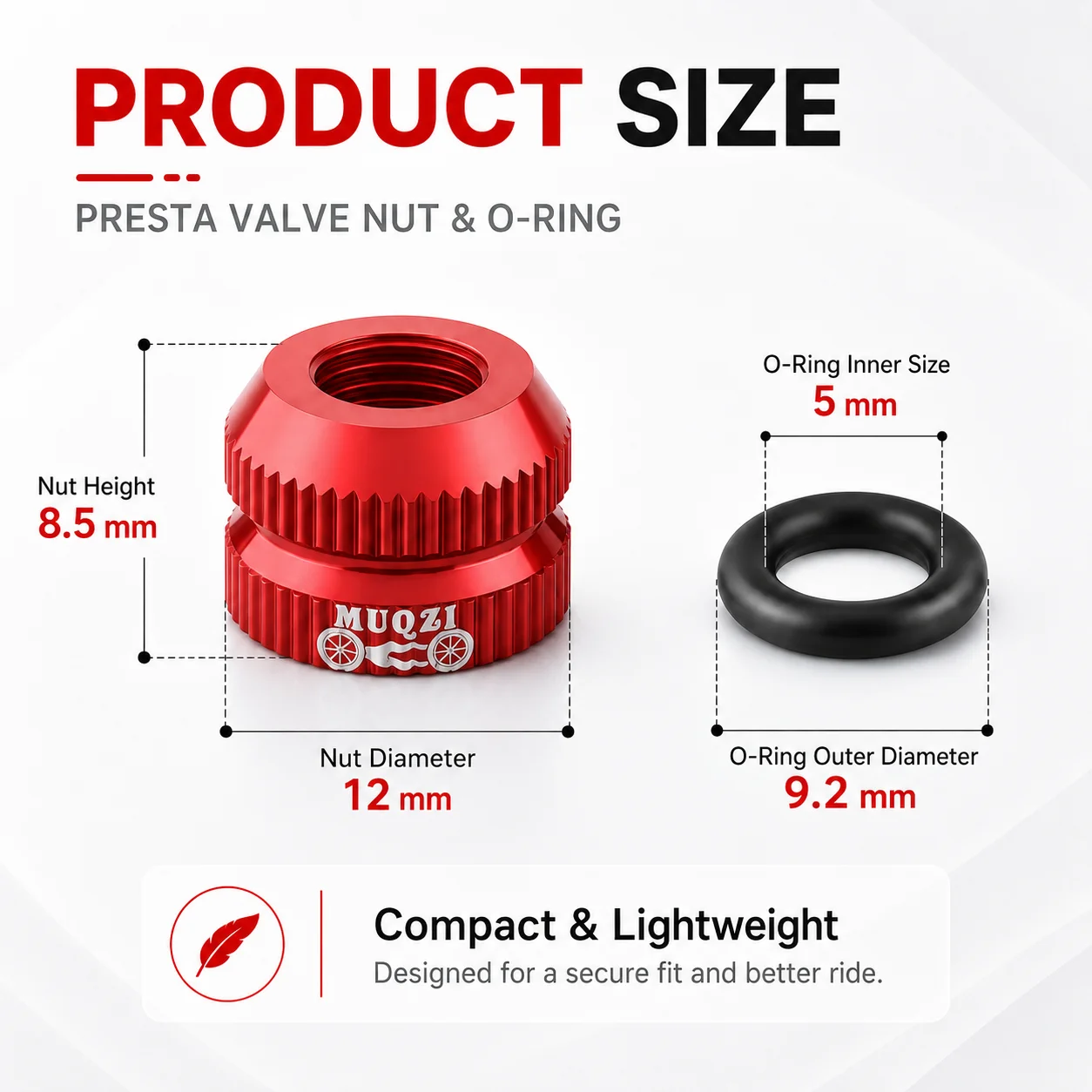 PINMOAP 2PCS Bicycle Presta Va - Commuter Bike Lock 评论和价格