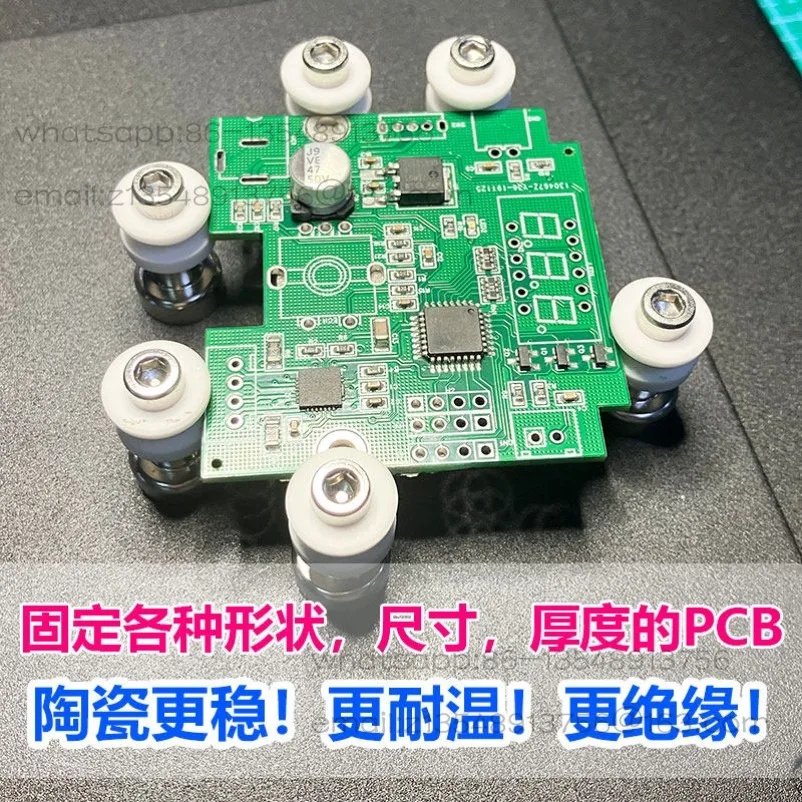 Ceramic Magnetic PCB Clip Electronic Repair Mobile Phone Repair PCB Fixed Welding Table Fixture Clamping Tool Xialin Post