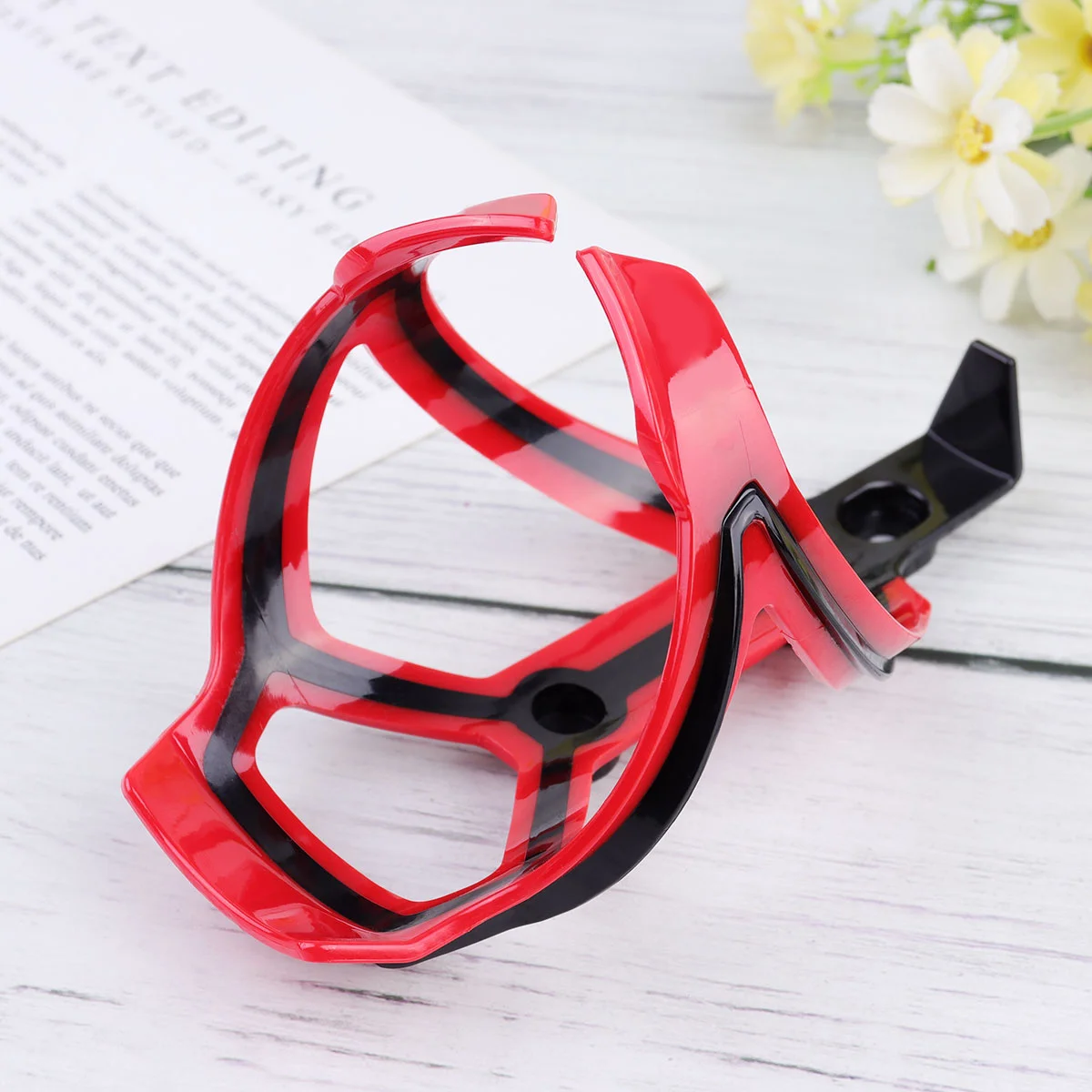 

Water Bottle Holder For Bicycle Lightweight Bike Cage Mount Compatible With Mountain Road Folding Bikes Outdoor Ride Grey