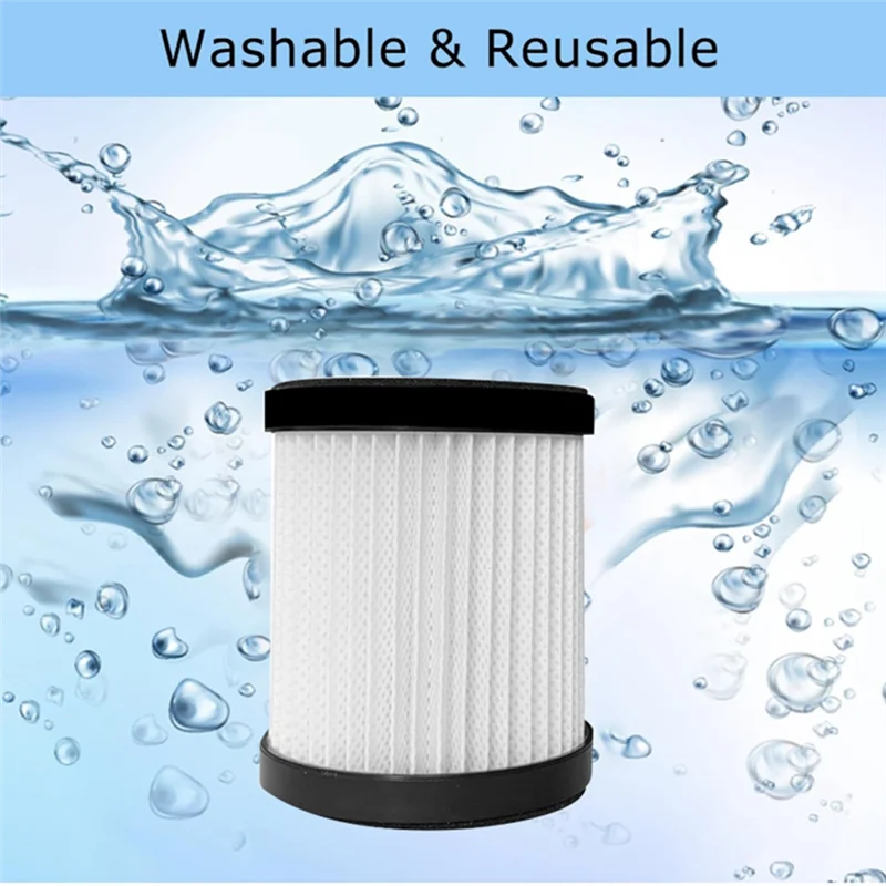 6 قطعة مرشحات HEPA ل MOOSOO XL618 Pro/ Voweek VW Vc08type مكنسة كهربائية لاسلكية ملحقات متينة للغاية