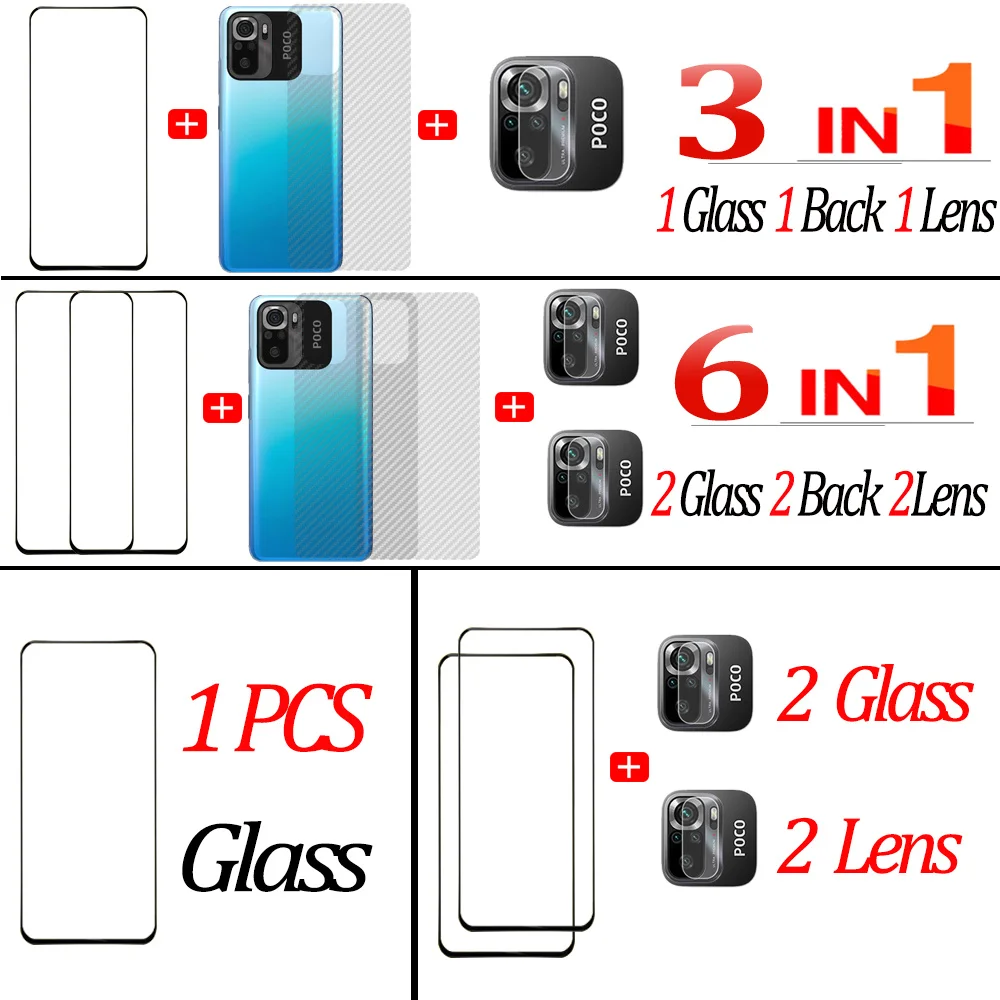 Movie, Poco M5S Pelicula de Vidro Temperado Little M5 S F5 X5 Pro Screen Protector Glass For Xiaomi Poco F5 Pro 5G Tempered Glass & Camera Protetion