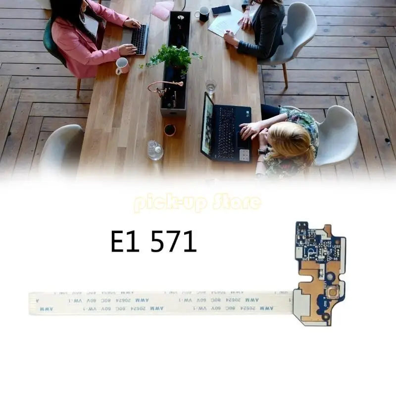 Q5WA кнопка питания платы быстрое установка для 571G E1531 LS-7912P Notebook Model