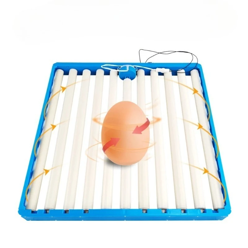 

70 Eggs Incubator Automatic 360° Roller Incubation Egg Tray Poultry Hatching Turner for Chicken Duck Goose Quail 110V 220V