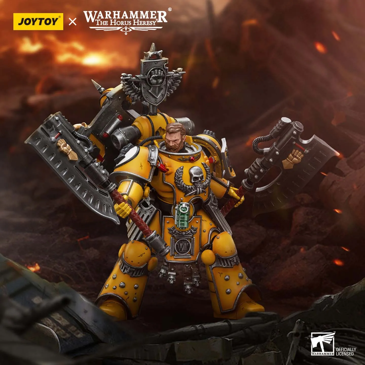 

JOYTOY Dark Source Warhammer Horus Rebellion Empire Fist JT9145 Fafnil Lane Модель Play Mobile Soldier 1:18 Модель игрушки ручной работы