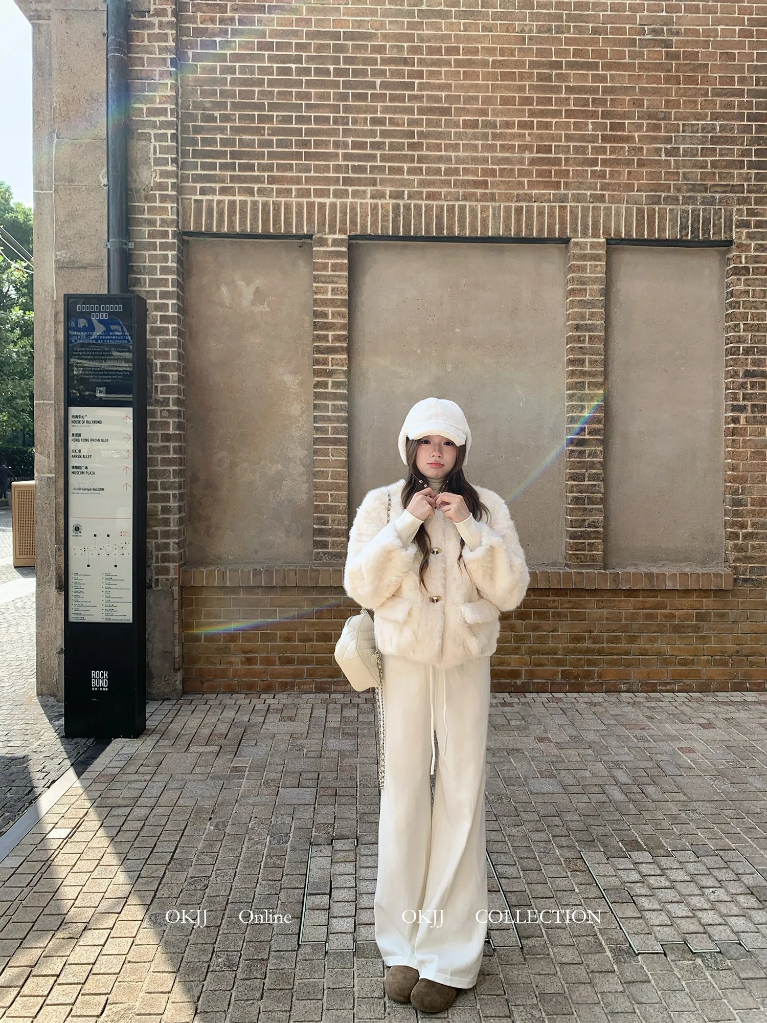 

Женские повседневные брюки OKJJ с высокой талией, драпированные, вязаные, свободного кроя, широкие штанины, на шнурке