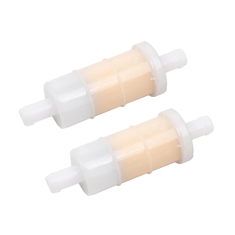 9mm Motorcycle Fuel Filter Universal Motorcycle Gasoline Gas Fuel Gasoline Oil Filter for Scooter Moped Scooter Dirt Bike ATV